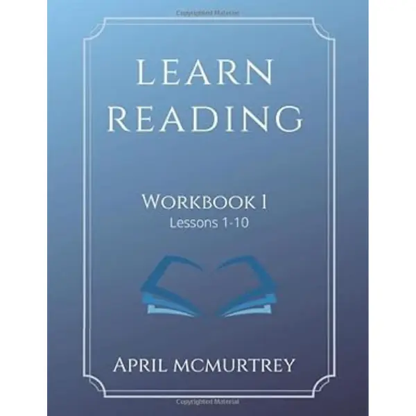 Workbook 1 - For ALL Ages | Learn Reading Structured Phonics Program Learning Books Preschool Learning Book