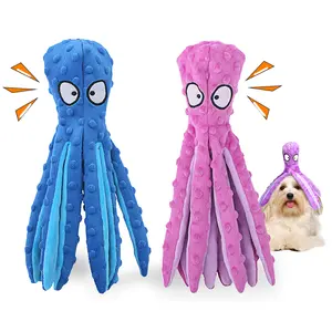 Mess-Free Dog Squeaky Toy | Crinkle Plush Chew Toy for Puppies & Small Dogs