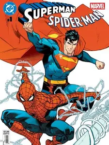 DC MARVEL SUPERMAN SPIDER-MAN #1 (ONE SHOT) Second Printing Cvr A Dan Mora