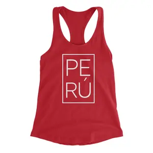 PeruCoUSA Peru Rectangle Tank Top for Women