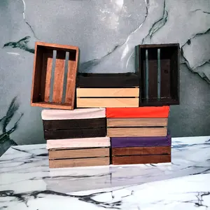 Mini Wood Crate with Liner