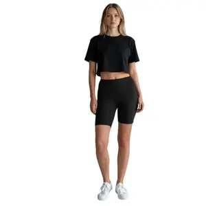 Zenana - Brushed Microfiber Wide WaistBand Biker Shorts - MP-3236D4