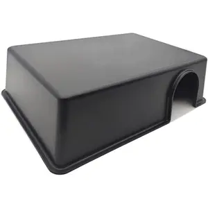 Snake Hide Reptile Hide for Snake Lizard Gecko and Baby Ball Python M Size 10.23"x7.48"x2.75" Durable Easy to Clean, Also Can be Used as Mole Hamster Guinea Pig Ferret Hideout
