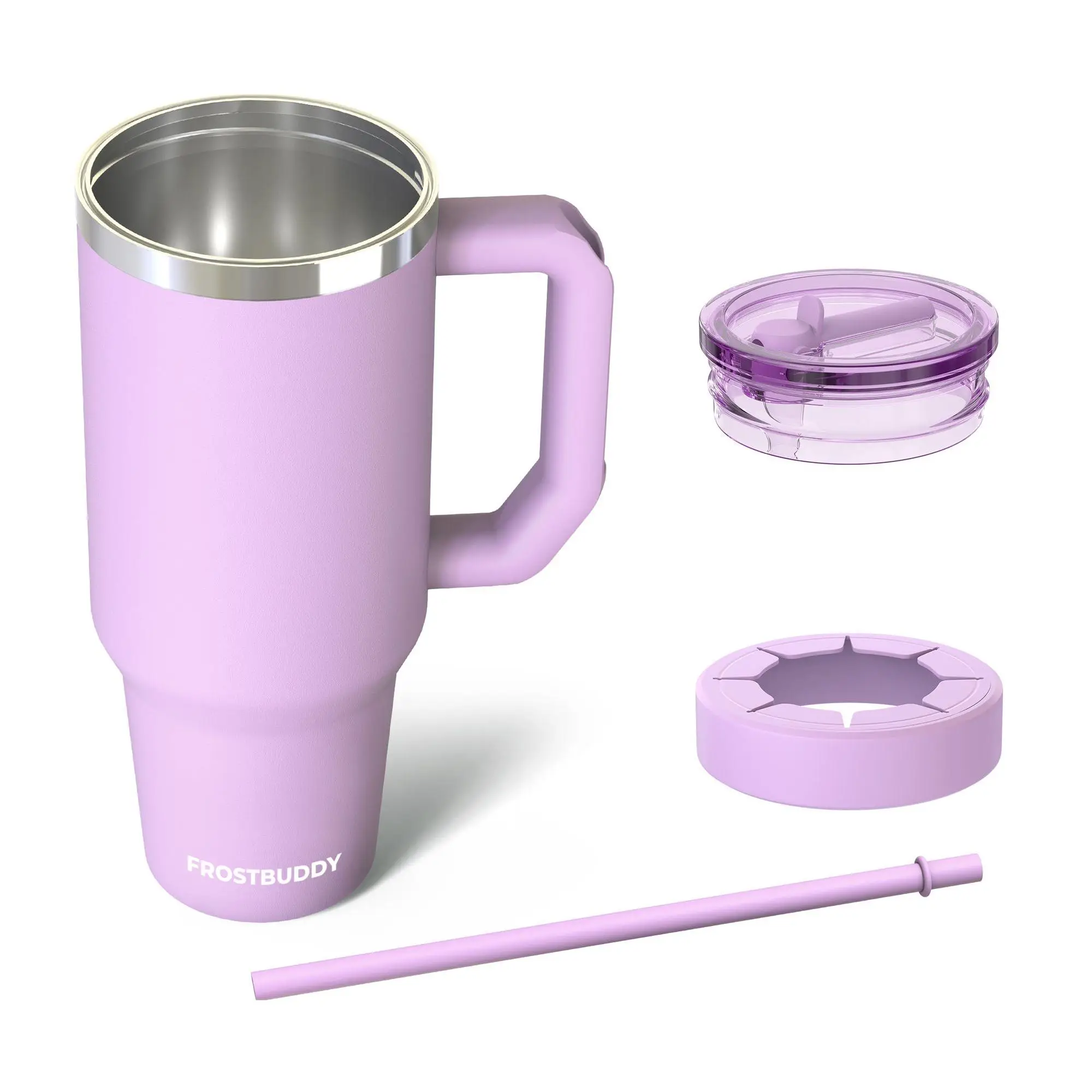 Frost Buddy 40oz Thicc Buddy Tumbler w/ Flip Lid Bottle Steel Stainless Drink