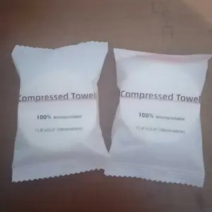 Compressed Towel 6/30 Pcs Disposable Compressed Face Towel Portable Cotton Coin Tissue Camping Towel for Travel/Home/Outdoor Activities