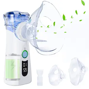 NBM-8 Handheld Nebulizer, Dual-Speed with Display, Rechargeable Lithium Battery, 5μm Mist, 8ml Capacity, Quiet Operation, Perfect for Daily Use and Personal Care