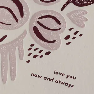'Love You Now & Always' Greeting Card