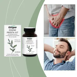 Googeer Prostate & Bladder Health Supplement – Urinary Tract Support for Men – Daily Prostate Formula with Sodium – Promotes Immune Defense & Wellness – 60 Capsules