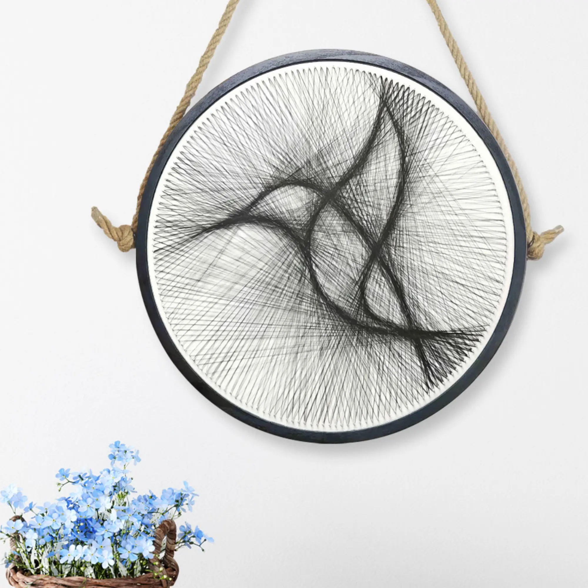 String Art DIY Wall Art Unique Handmade Gift- Humming Bird, String Art kits for adults, diy art, creative craft, diy painting,  , diy creative gift,diy painting handmade craft wall art decorationr adult beginner family gift home living room project