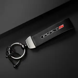 Motorcycle Keychain Holder, PU Leather Car Keychain, Stylish Key Ring for Motorcycle Enthusiasts, Universal Car Accessories for SUZUKI GSX-S 1000 GSXS 750 GSX S 1000 F