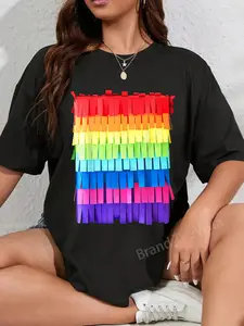 100% Cotton Pinata Shirt Adult Men Women Kids Printed Pinata Costume T-Shirt