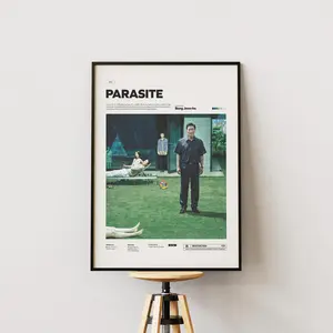 Parasite Movie Poster Print Special Design Film Poster Glossy Paper Wall Decor Idea for Home Decoration