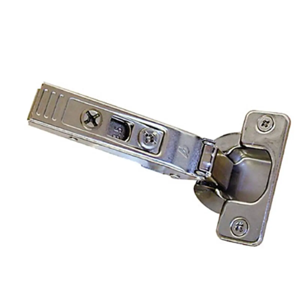 B073T5580 Blum Clip Top Hinge, 120-Plus Degree, Press-In, Self-Close Straight Hinge