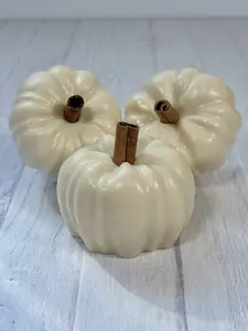 Shea Butter White Pumpkin & Cinnamon Sticks Soap - 4 oz Gentle Moisturizing Body Wash for Autumn Fragrance