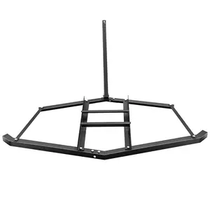 GARVEE Heavy Duty Steel Driveway Drag Grader Harrow with Adjustable Bars for ATV, UTV, Lawn Tractors, and Farm Use - Available in Various Widths for Landscape Leveling, Hay Fields, Gravel, and Soil