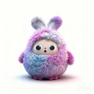 Trendy AI Plush Toy – Suitable for kids aged 5 and above! This fashionable AI toy offers chatting, companionship, educational functions, story-telling, room music, and more. Perfect as a gift for children!