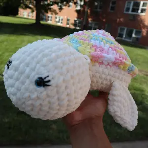 Rainbow  Crotchet  Turtle