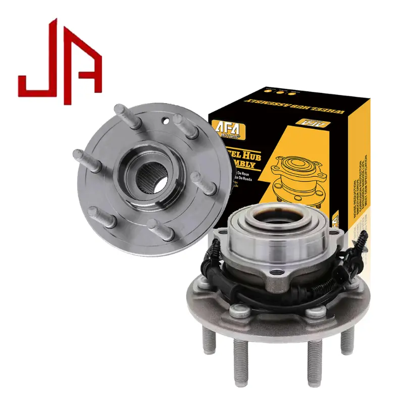 2pcs Pre-Assembled Front Wheel Bearing Hubs - 6-Bolt Auto Replacement Parts, ABS-Equipped, Fits Ram 1500 (2019-2023), 4WD Only, Driver & Passenger Sides