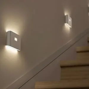 Charging Night Light, Motion Sensor, Wall Magnetic Installation, Mode Switching, Adjustable Brightness, Suitable for Stairs, Corridor, Doorway, Bedroom