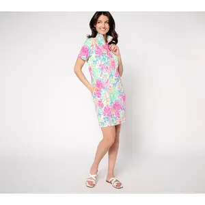 Belle by Kim Gravel Court to Resort Zip Up Sport Dress