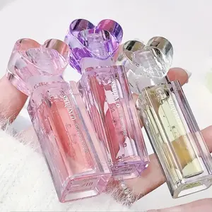 1Pack Fruit Flavored Tinted Lip Oil, Moisturizing Jelly Gel Lip Gloss for Radiant Water-Gloss Lips, Hydrating Lip Plumper for All Skin Types, Berry Tone Lip Care, Ideal Valentine's Day Gift