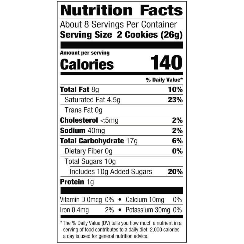 Milano White Chocolate Lemon Flavored Cookies, 7 Oz Bag