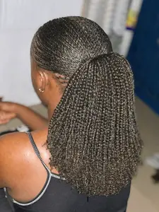 2026 Quality Afro Kinky Bulk Human Hair 10 to 20 Inch Natural Black Human Hair Soft 50g Per Pack Can Dye and Bleach Perfect for Braids Deadlock Mini Twist and Extensions Easy to Style, Multiple Styling Options, Limited Time Offer Create Volume and Texture