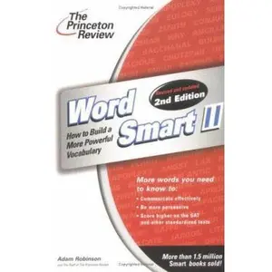 USED-Word Smart II, 2nd Edition (Smart Guides) by Adam Robinson (Paperback)
