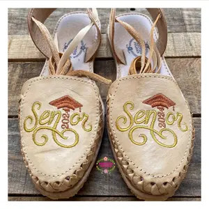 Tan Senior 2024 Brown - Leather Lace up