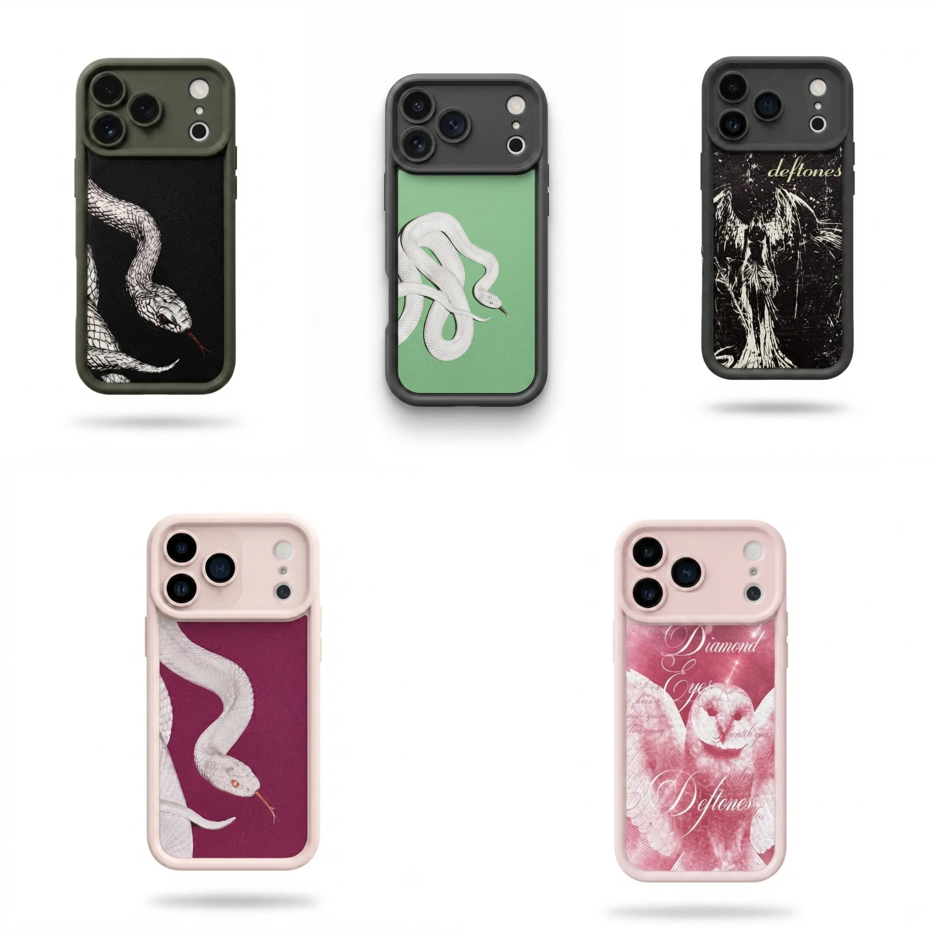 Deftones White Pony Dark Sky Ladder Polycarbonate Cellphone Case - Durable, Shockproof Protection for iPhone 11/12/13/14/15/16/17 ProMax Plus Handheld Devices - Unisex Fan Gift Shell, Tech Accessories