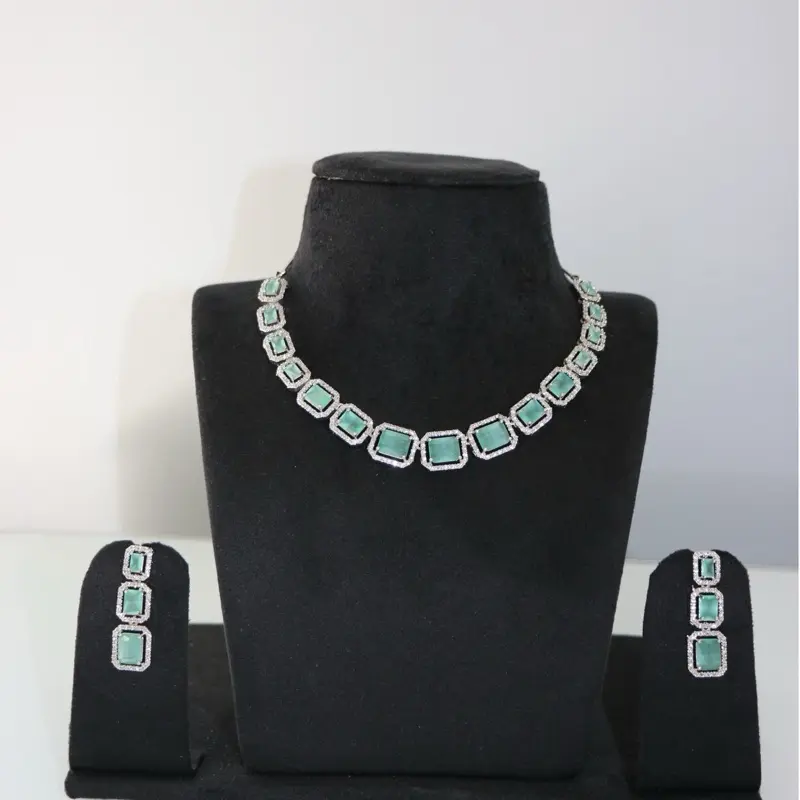 Single Layer AD Necklace Sets