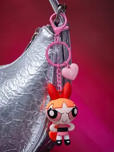 THE POWERPUFF GIRLS Cute Bag Pendant Keychain