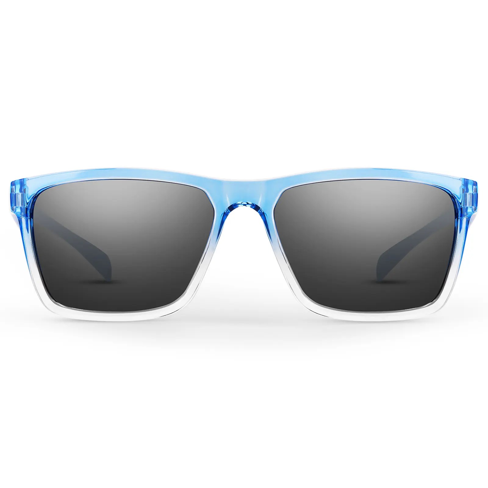 Frame: Gloss Blue Crystal/Lens:Smoke-Silver Mirror