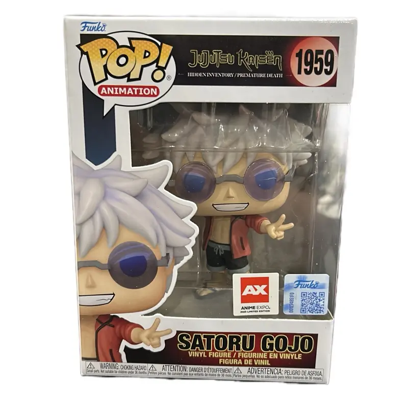 Funko Pop Vinyl Collectible Figure - Jujutsu Kaisen Satoru Gojo Anime Expo Convention Exclusive, Anime Figure Collectibles, Collectible Figures