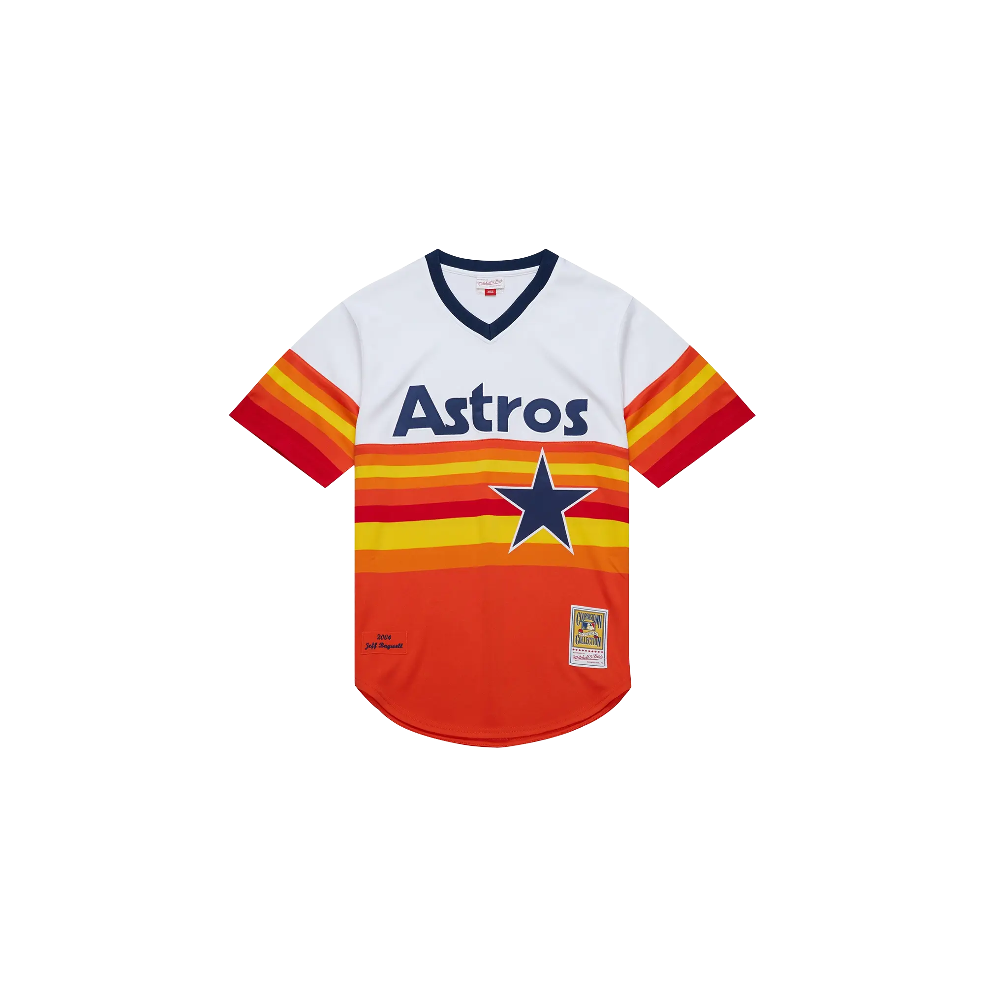 Alternate Jersey "MLB Astros 2004 Jeff Bagwell" AJY17184 HAS04JBAWHIT