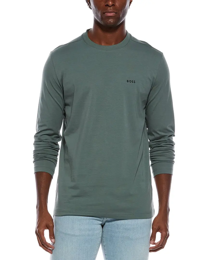 Hugo Boss Solid Long Sleeve T-Shirt