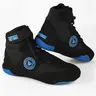 FISTRAGE Wrestling Shoes - Breathable Mesh Upper, Soft Inner Mesh, Reinforced Heel Cushioning, Sweat-Absorbing Insole, Rubber Sole, Polyester Laces, Custom Fit, Stylish Finish - Unisex Pro Combat Footwear for Adults Training