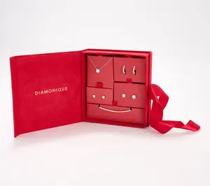 Diamonique Gift of Glam Sterling Silver Gift Box Essentials