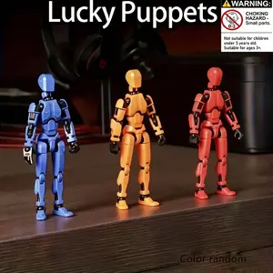 Creative Action Robot Toy, Multipurpose Joints Movable Robot Toy, Action Robot Model Kit, Durable ABS Creative Game Toy