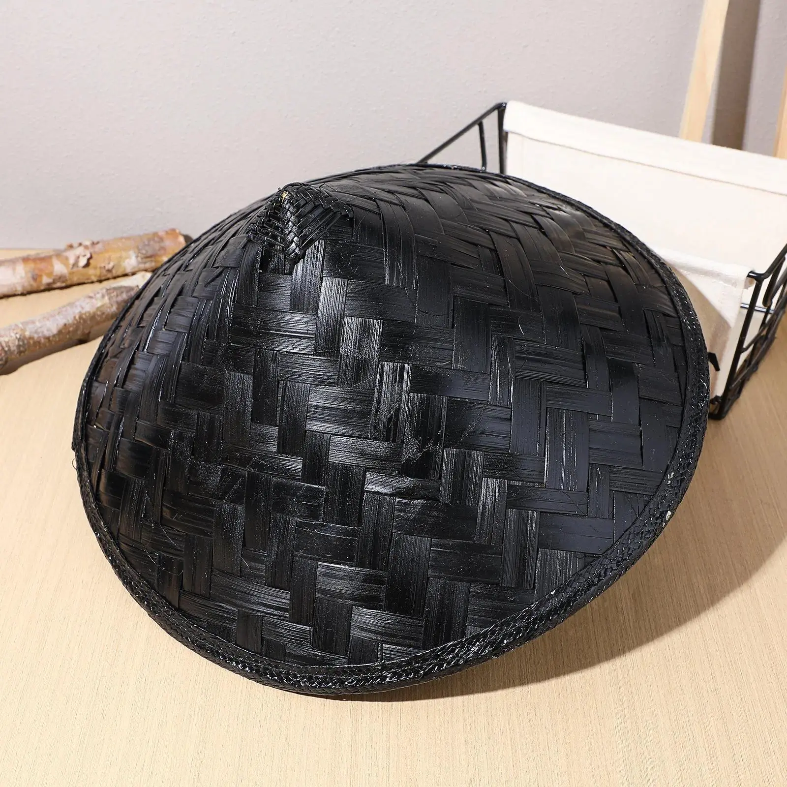Hat Samurai Straw Chinese Cosplay Japanese Rice Asian Bamboo Conical Hats Party Farmer Cone Decor Cap Decorative 2025 NEW