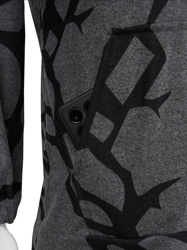 Stranger Things Adult Demogorgon Cosplay Pajama Set, Fall & Winter Thickened Monster Sleepwear, Unisex Halloween Costume Party, Costume Outfit