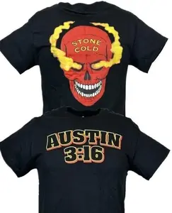 Stone Cold Steve Austin 3-16 Red Skull T-shirt