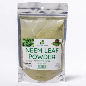 Herb To Body Neem Leaf Powder | Asadirachta Indica | Wildcrafted | 4oz