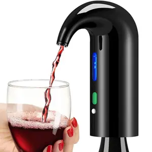 Electric Wine Aerator, Spout Portable One-Touch Dispenser Pump for Red and White Wine, Multi-Smart Automatic Wine Oxidizer, USB Rechargeable Utensils Birthday