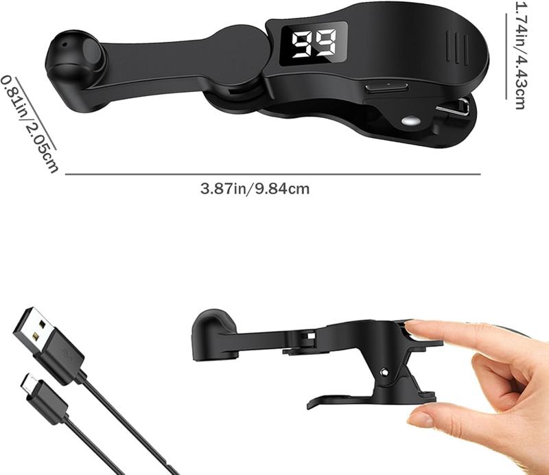 Auto Clicker for Smart Phone to 99 Speed Phone Tapper 180 °   Rotating for Android iOS Apps,  USB Powered Smartphone Auto Clicker,Fast Click Simulation Finger Continuous Click for Gaming, Live Broadcasts Likes, Games, Shopping