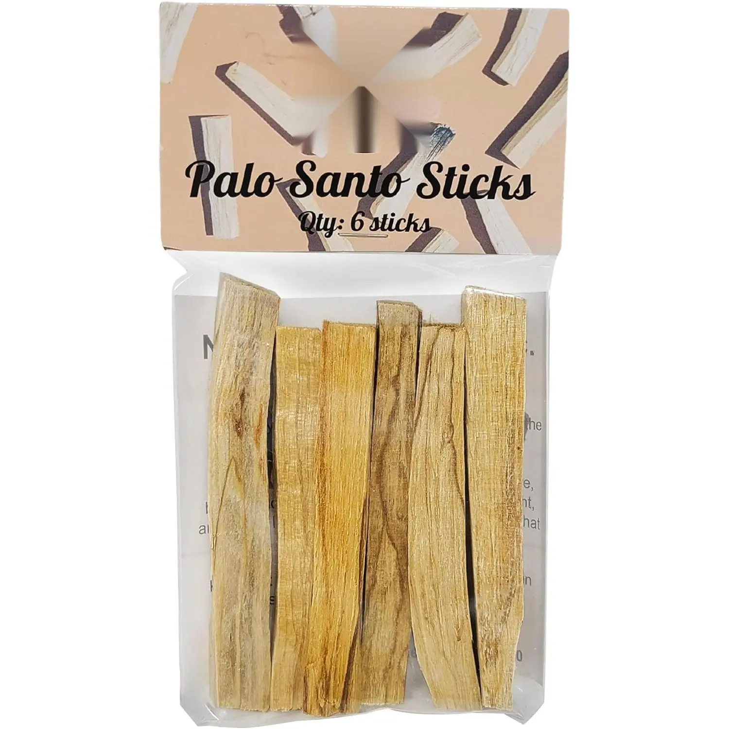Sacred Palo Santo Wood Incense Sticks - |   Harness 'Holy Wood' for Cleansing, Meditation & Energy |   Ethically Sourced, Aromatic |   6 Premium Sticks for Spiritual Enrichment