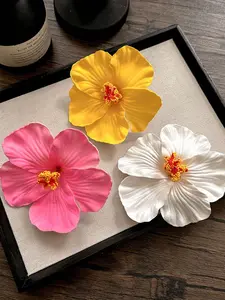 Women's Gradient Color Flower Hair Clips Set, Elegant Minimalist High-Quality Accessories, Perfect for Daily Wear & Casual Parties
