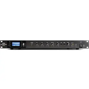 Pure Resonance Audio RMA500BT 500W Rack Mount Mixer Amplifier with Bluetooth