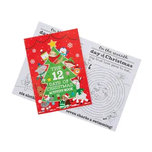 12 Days of Christmas Activity Books - 24 Pc.