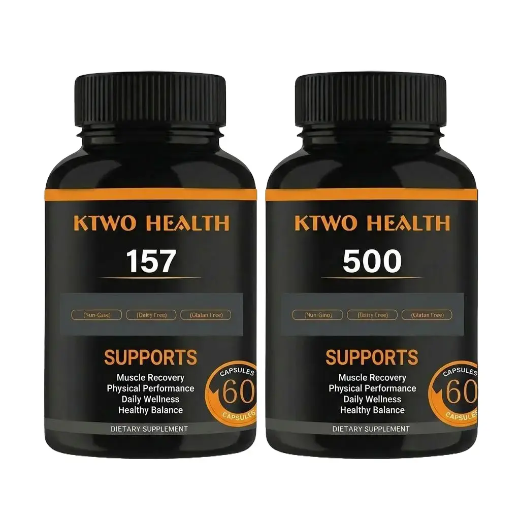 Ultra Dual Recovery System - 157 & 500 Synergy Capsules for Joint Health, Muscle Regeneration & Tissue Support - Daily Performance & Active Recovery Supplement